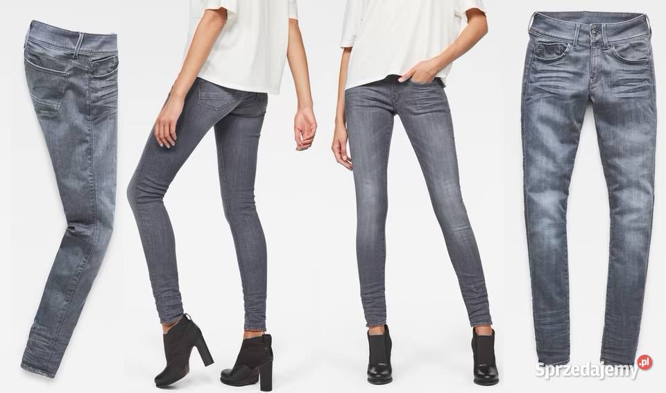 spodnie GSTAR LYNN DMID SUPER SKINNY Zamość