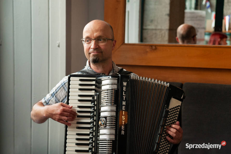 Akordeonista obsługa muzyczna ślubów wesel Kraków