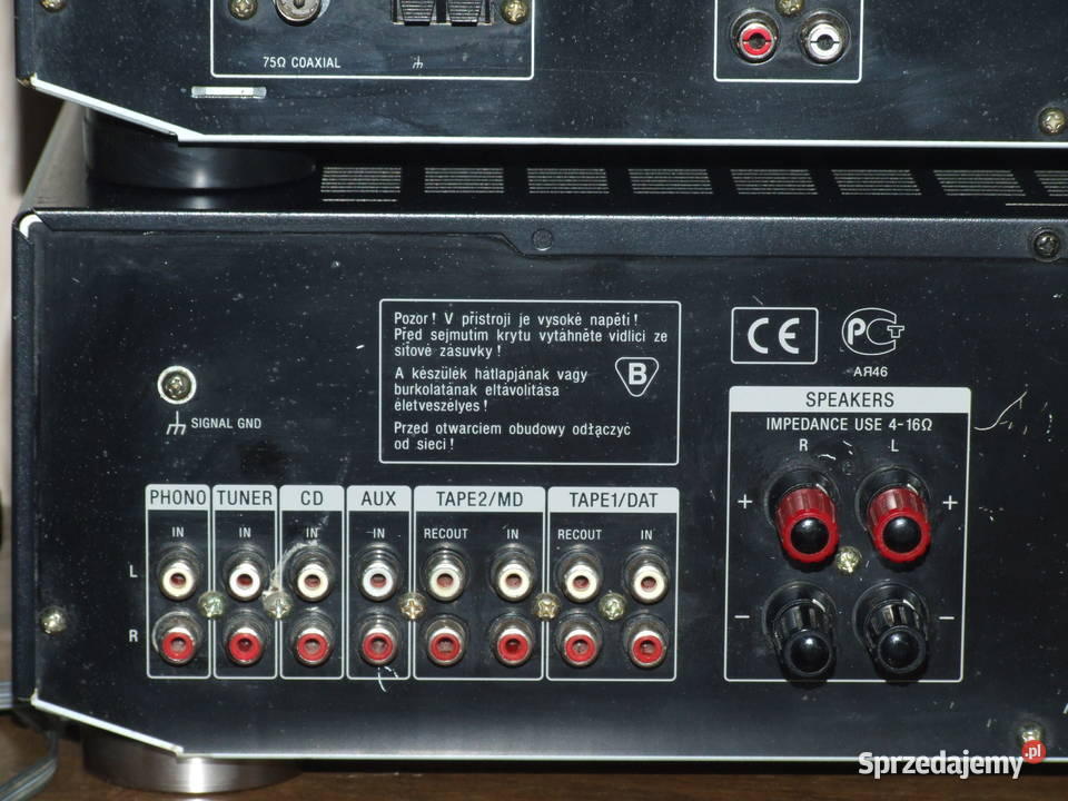 Wzmacniacz Stereo Sony TAFE530R plus Tuner