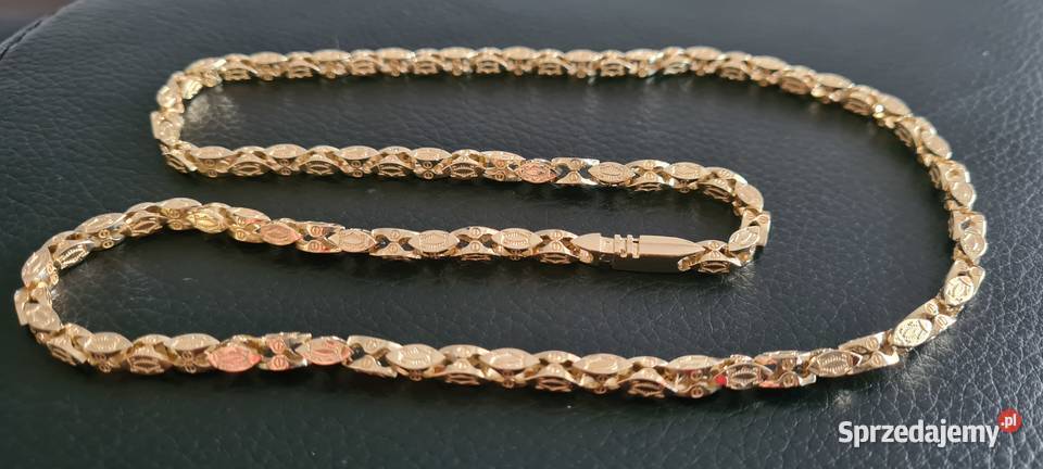 Nowy złoty łańcuszek Cartier pr585 60 Łańcuszki Łańcuszki Białystok sprzedam