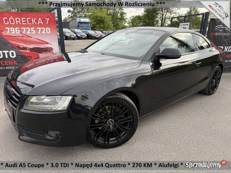 Audi A5 Coupe 30 TDI Napęd 4x4 Quattro 270 Skóry diesel Poznań sprzedam