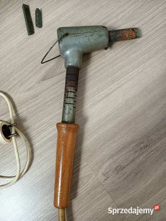 Lutownica kolbowa grzałkowa oporowa LEH25 PRL Kraków