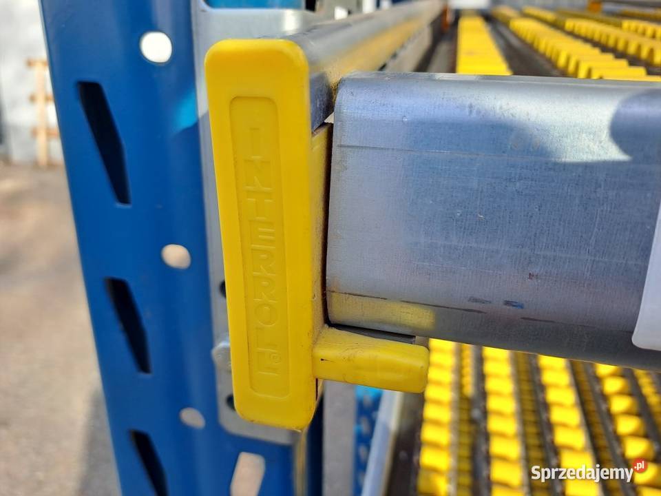 Regał magazynowy 130 przepływowy Karton Flow Produkcja Stary Sącz