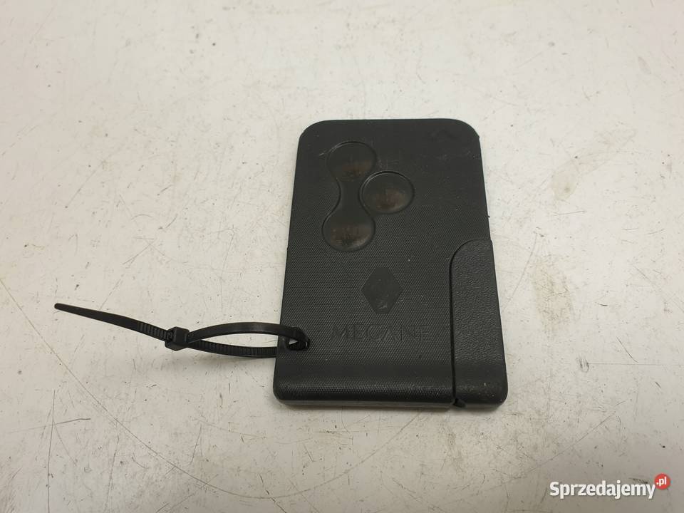 KARTA RENAULT MEGANE KARTA KLUCZYK osobowe Rudka