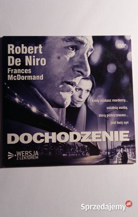 Dvd Dochodzenie Robert De NiroFrances McDormand Kultura i Rozrywka Łódź