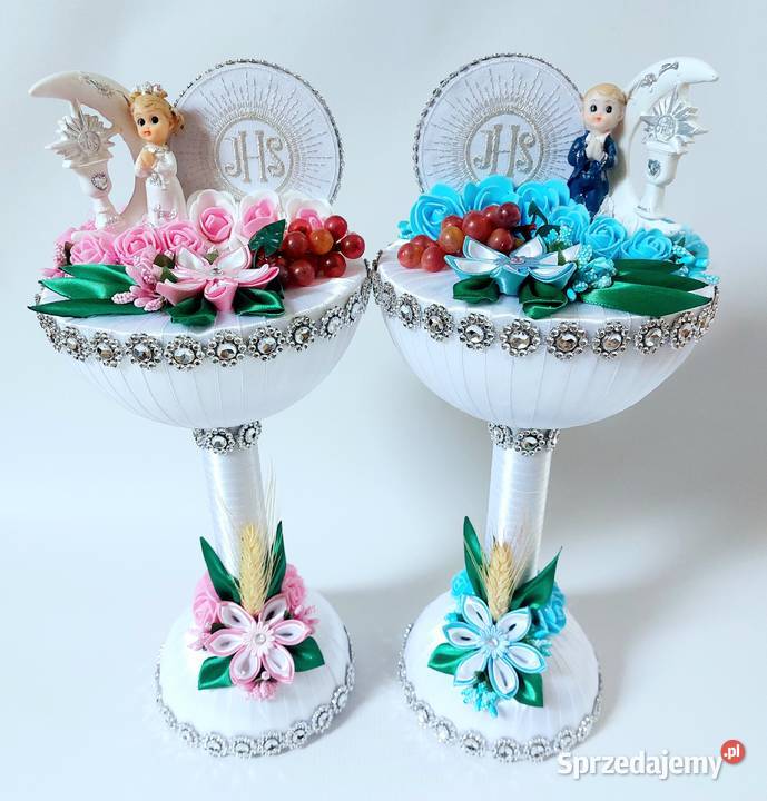 Kielich na komunię rękodzieło