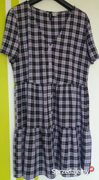 L Rozpinana sukienka z falbanami Dywided sprzedam