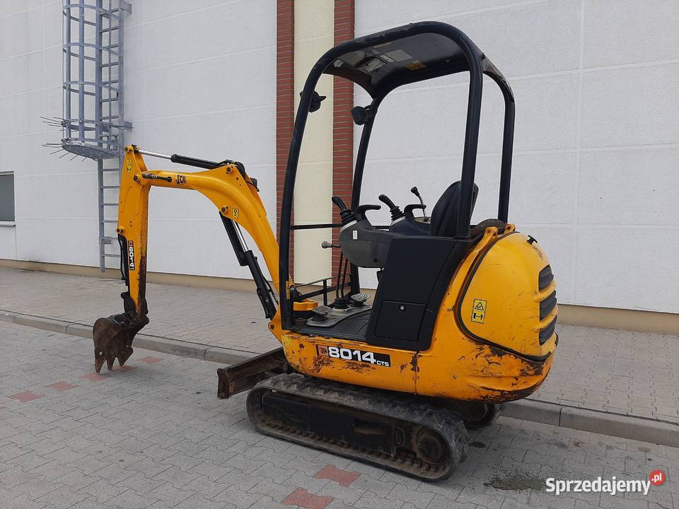 JCB 8014 1399 mth 2006r 18 LEASING minikoparka Koparki Motoryzacja Gniezno