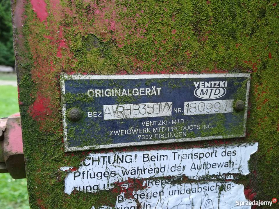 Pług 3skibowy obrotowy nieuszkodzony dolnośląskie