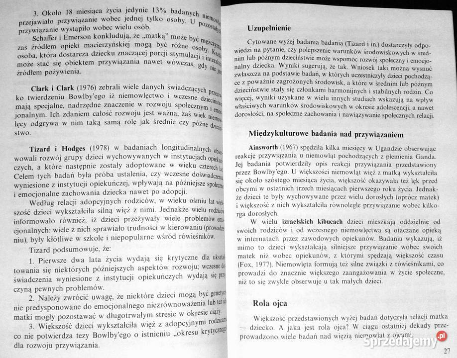 Psychologia rozwojowa w zarysie Ann Birch Tony lubelskie Chełm