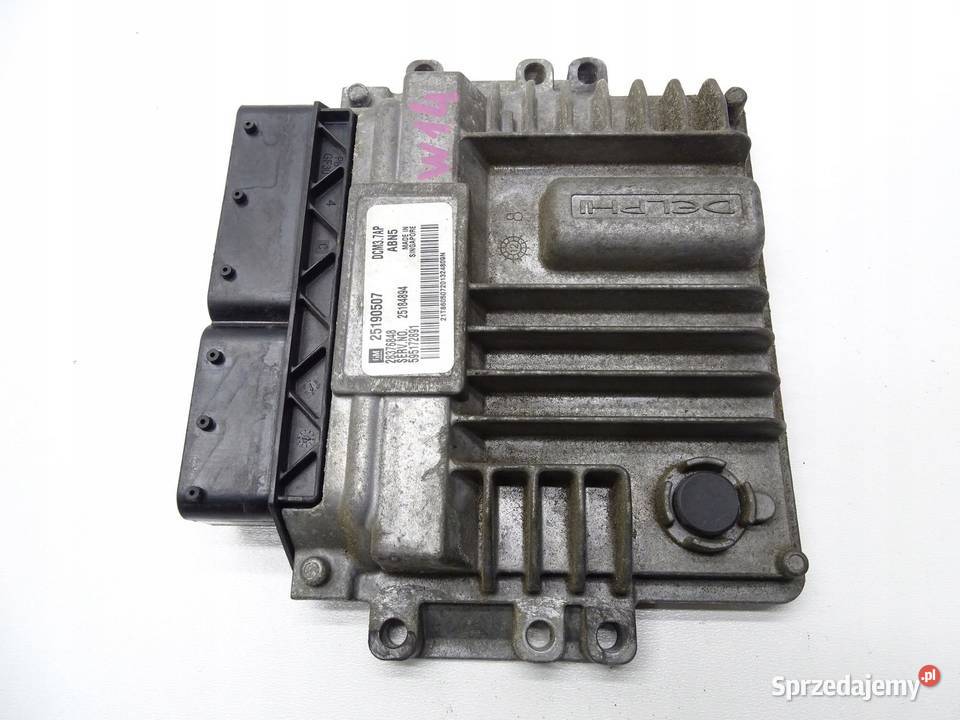 KOMPUTER STEROWNIK SILNIKA 25190507 OPEL ANTARA Części samochodowe