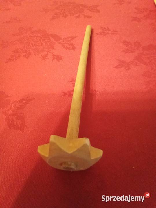 Mątewka drewniana PRL do mieszania