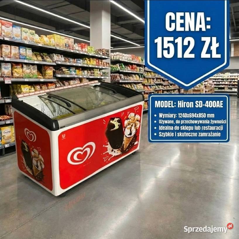 Zamrażarka Hiron SD400AE wolnostojące