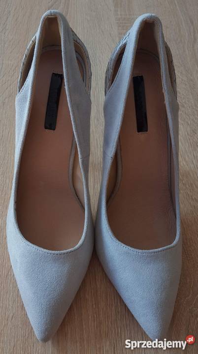 Nowe buty Lost Ink 40 szare szpilki obcasy Szczecin