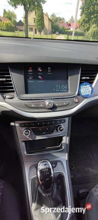 Opel Astra K 16 200 benzyna elektryczne szyby Wadowice sprzedam