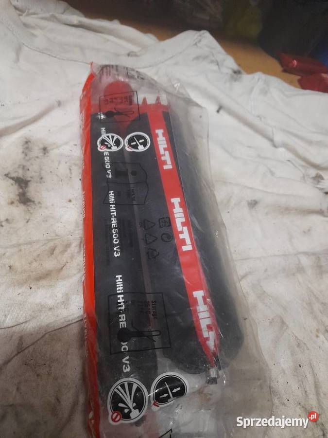 HILTI RE 500 V3 KLEJ ZYWICA KOTWA CHEMICZNA DUŻA Łążek Chwałowski