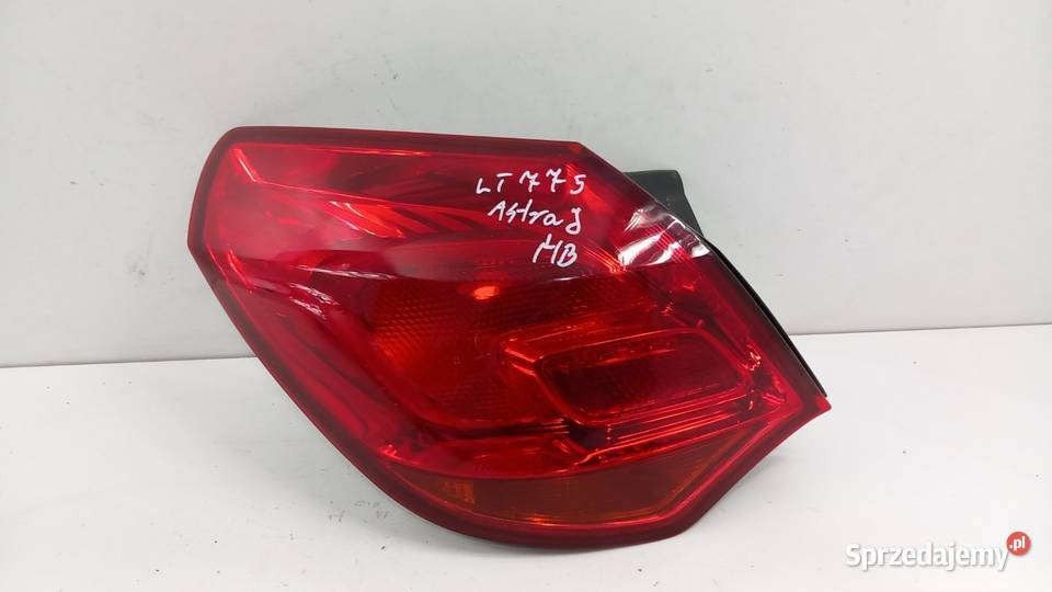 OPEL ASTRA J HB LAMPA TYŁ LEWA Zbierkowo sprzedam
