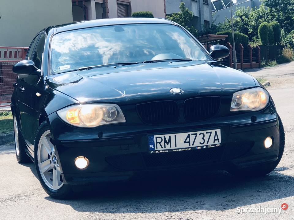 BMW 116i E87 CZARNY ZGRABNY 238000km