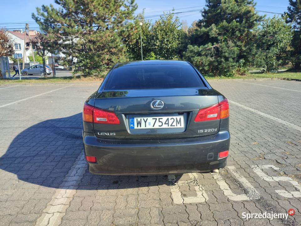 Lexus IS 220d Anglik 2007r ABS Piaseczno