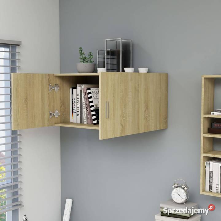 vidaXL Szafka ścienna dąb sonoma 80x39x40