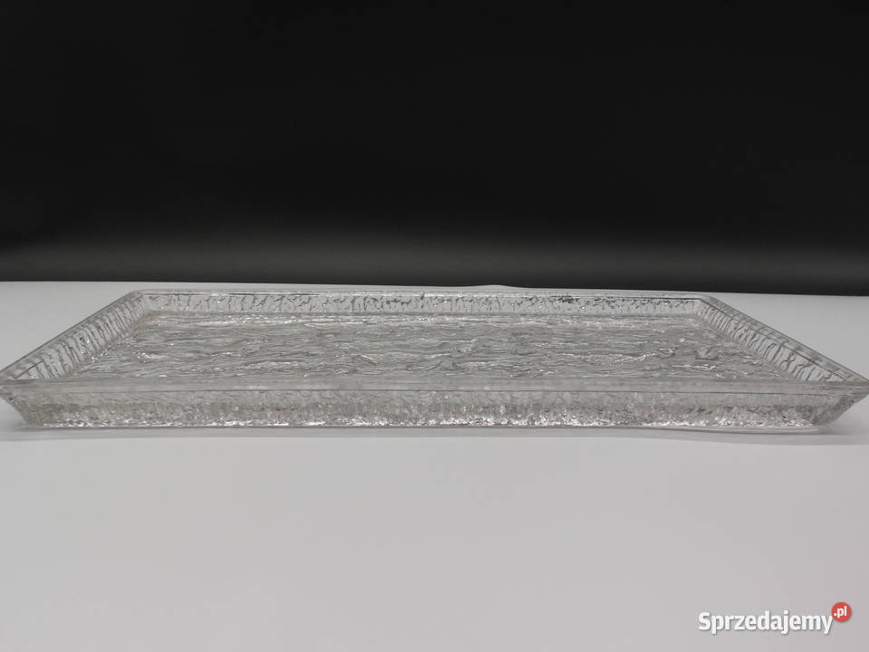 Patera Szklana prostokątna LÓD KORA Raszków