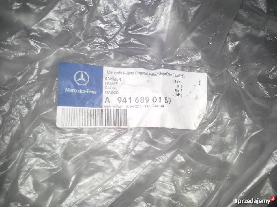 RAMA DESKI ROZDZIELCZEJ MERCEDES ACTROS śląskie Kłobuck