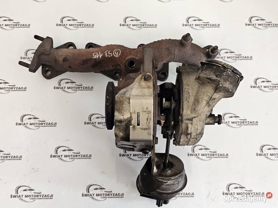 AUDI VW SKODA 20 TDI BMN BMR 170 08r turbina