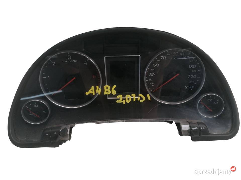 LICZNIK AUDI A4 B6 20 TDI LICZNIK wielkopolskie