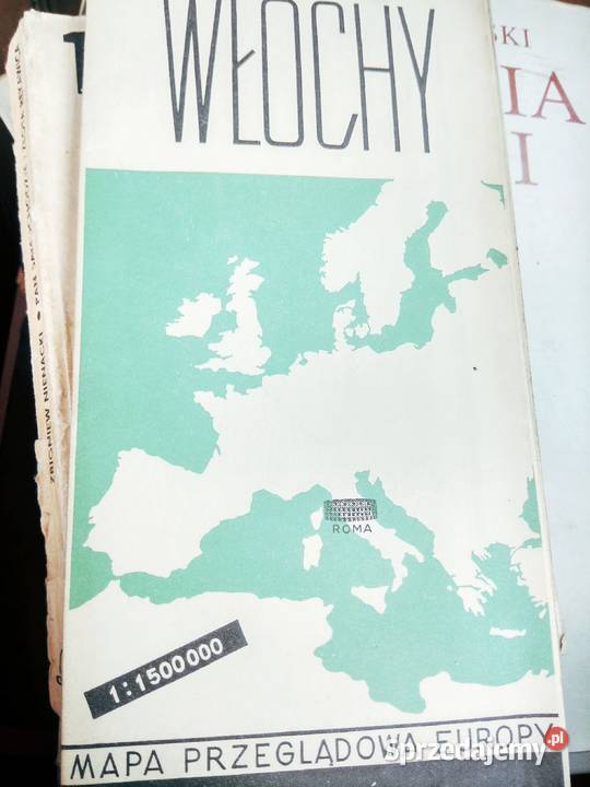 Włochy podróże mapa księgarnia Warszawa Targówek