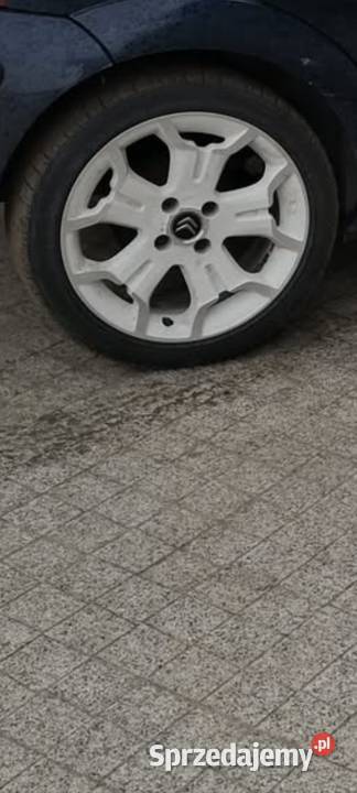 Alufelgi CitroenaDS3 o wymiarze oryginalnej Średnica 17" Samochodowe Bydgoszcz