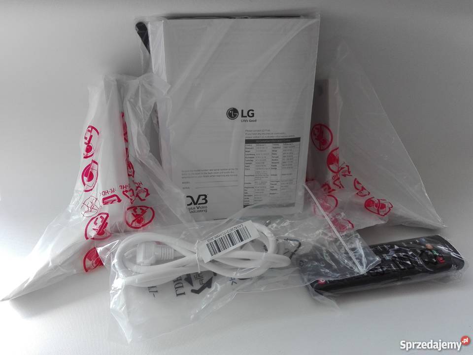 Nieużywany Smart TV LG 49LF590V Gwarancja LG Białystok