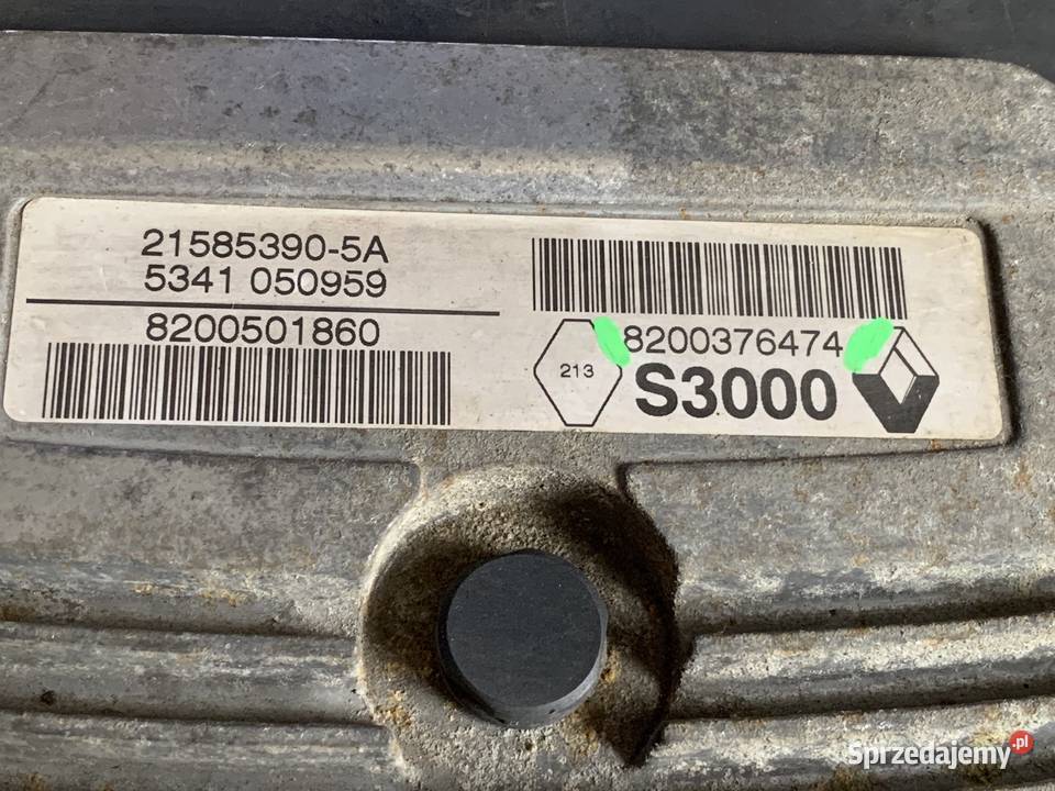 Komputer Renault 8200376474 16 osobowe Margonin