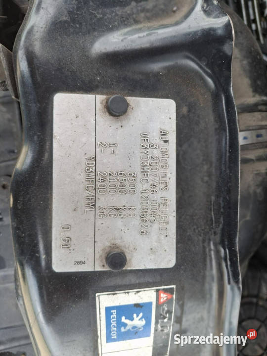 Peugeot Boxer biały Samochody dostawcze Komorniki