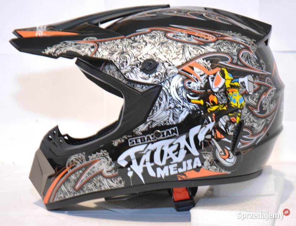KASK Tatan Cross ATV Quad Enduro hulajnoga nowy Kaski Godów