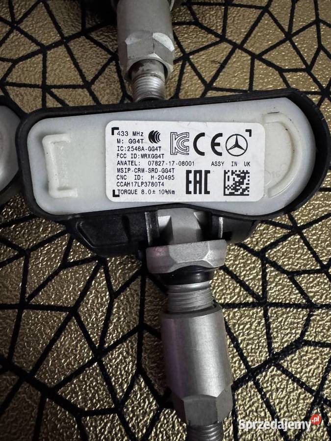 Czujniki ciśnienia OEM Mercedes komplet Płońsk