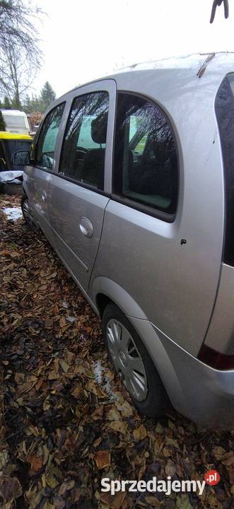 Opel Meriva A 2006 14 lpg uszkodzony silnik benzyna+LPG mazowieckie Radziejowice