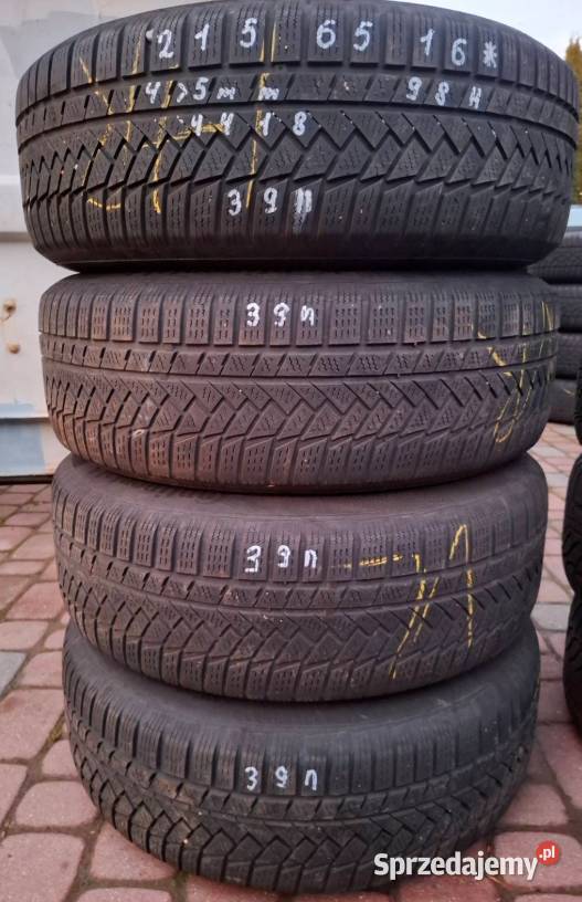 4x Opona zimowa Continental WinterContact TS 850 zima Skołoszów sprzedam