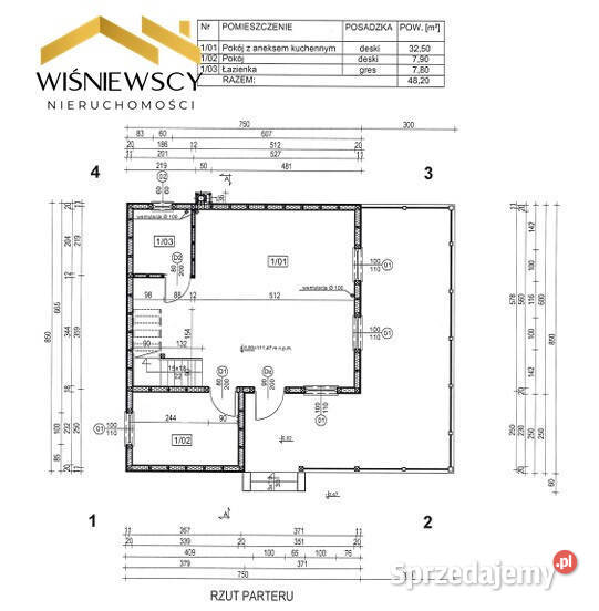 Uzbrojona działka 1800m 600 m jeziora Winiec