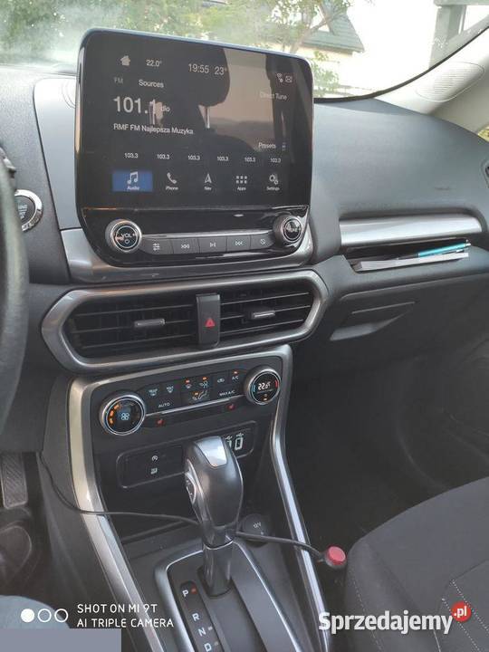 Ford EcoSport 20 Benzyna 166 2018r bezwypadkowy