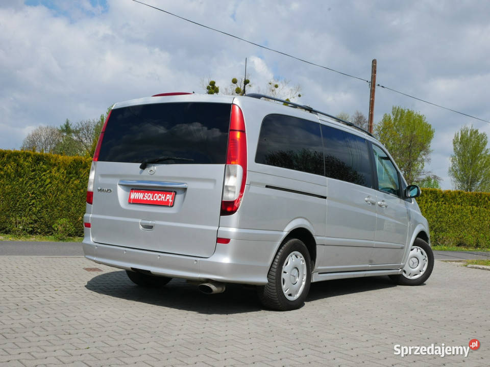 Mercedes Viano W639 30CDI V6 204 Exclusive Long 204KM śląskie Goczałkowice-Zdrój