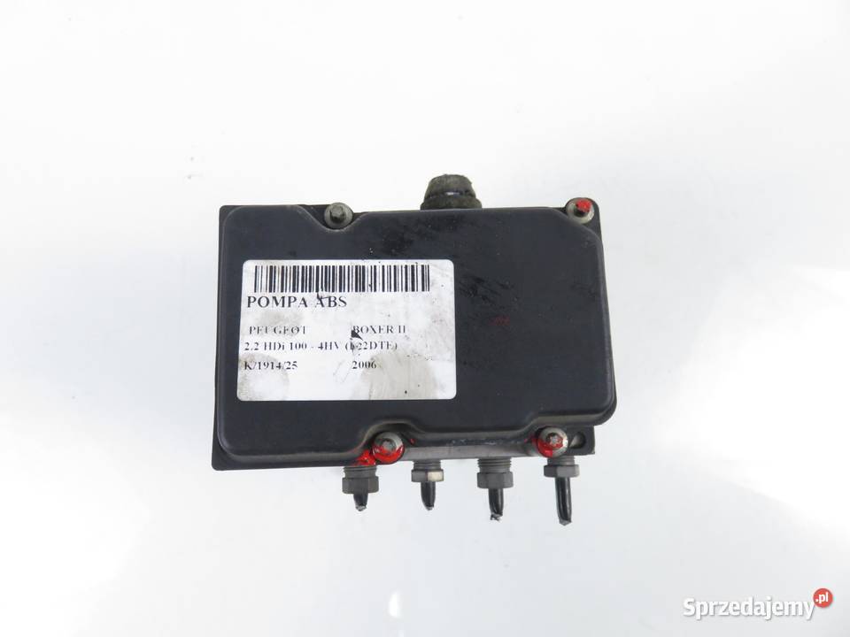 POMPA ABS PEUGEOT BOXER II 0265800461 osobowe