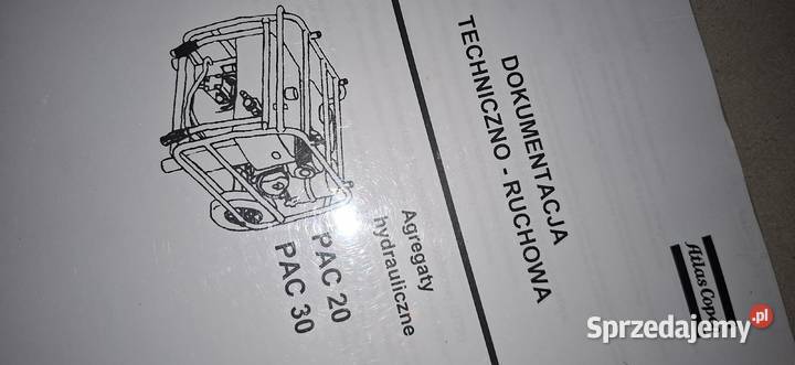 Instrukcja Obsługi Atlas Copco LP 920 P Antykwariat Poznań