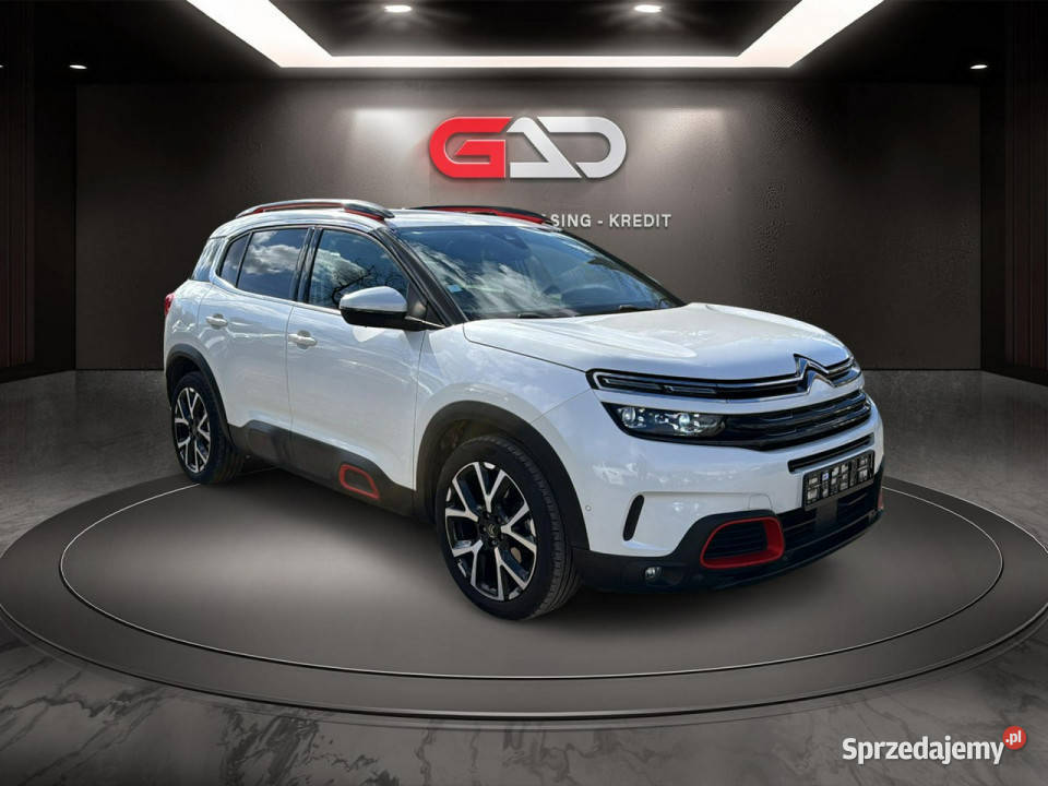 Citroen C5 Aircross Benzyna 180 Shine 124 kurtyny powietrzne Lubań