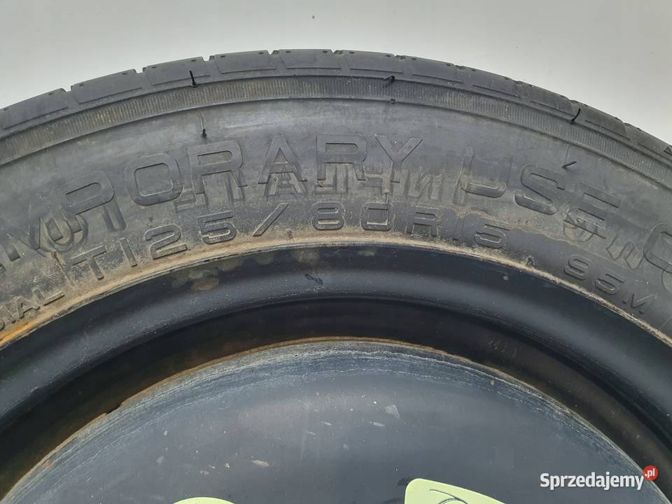 KOŁO DOJAZDOWE Peugeot 207 308 dojazdówka 12580 Chełm