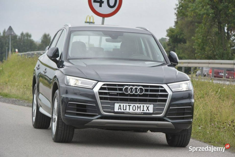Audi Q5 20TDI quattro automat serwsie gwarancja wspomaganie kierownicy Sędziszów Małopolski