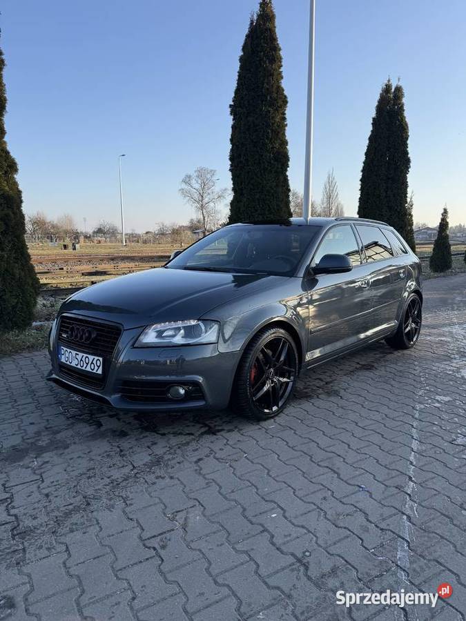 Audi A3 8P Sportback SLine Quattro najbogatsza Hatchback wielkopolskie