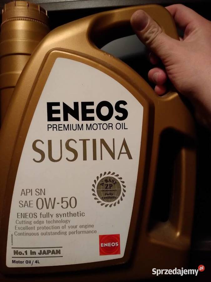 Eneos Sustina 0W50 W Base ZP Technology Fully Synthetic
