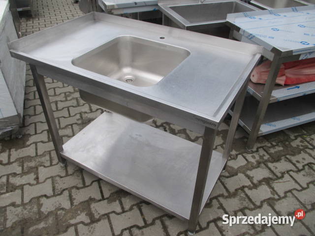 Zlew Gastronomiczny 1 Komorowy Z Półką 1207085 Ostrów Wielkopolski