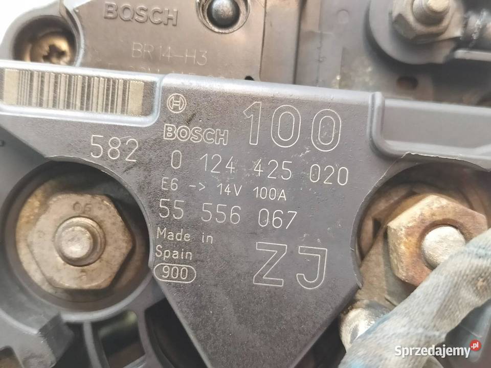 ALTERNATOR 55556067 0124425020 16 16V Opel Astra