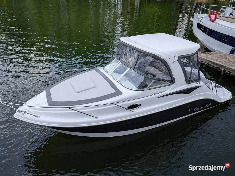 Jacht motorowy Coral 690 Coral 750 w top wersji Rok produkcji 2020 Giżycko